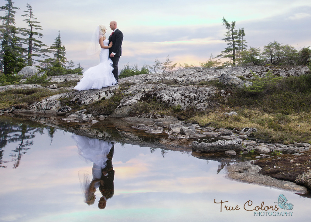 Helicopter wedding formals Fraser valley wedding Golden eagle golf course